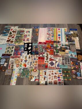 Sticker Lot #3 - Jolees Boutique, Disney, Recollections, many brands and themes